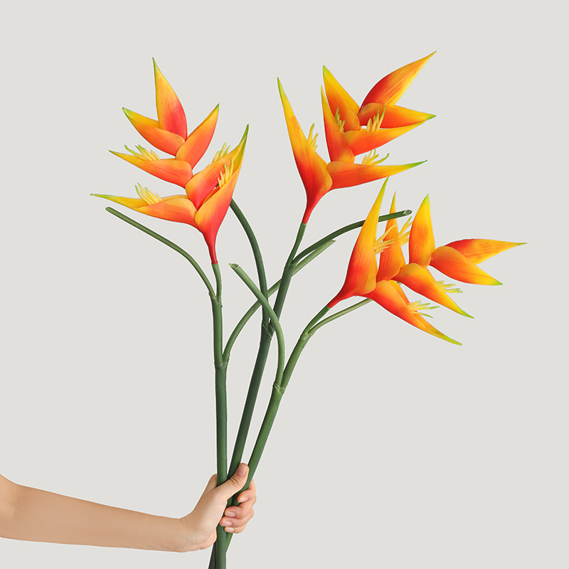 Bird Paradise Strelitzia - 1PCS 85cm Künstliche Strelitzia Reginae Paradiesvogel