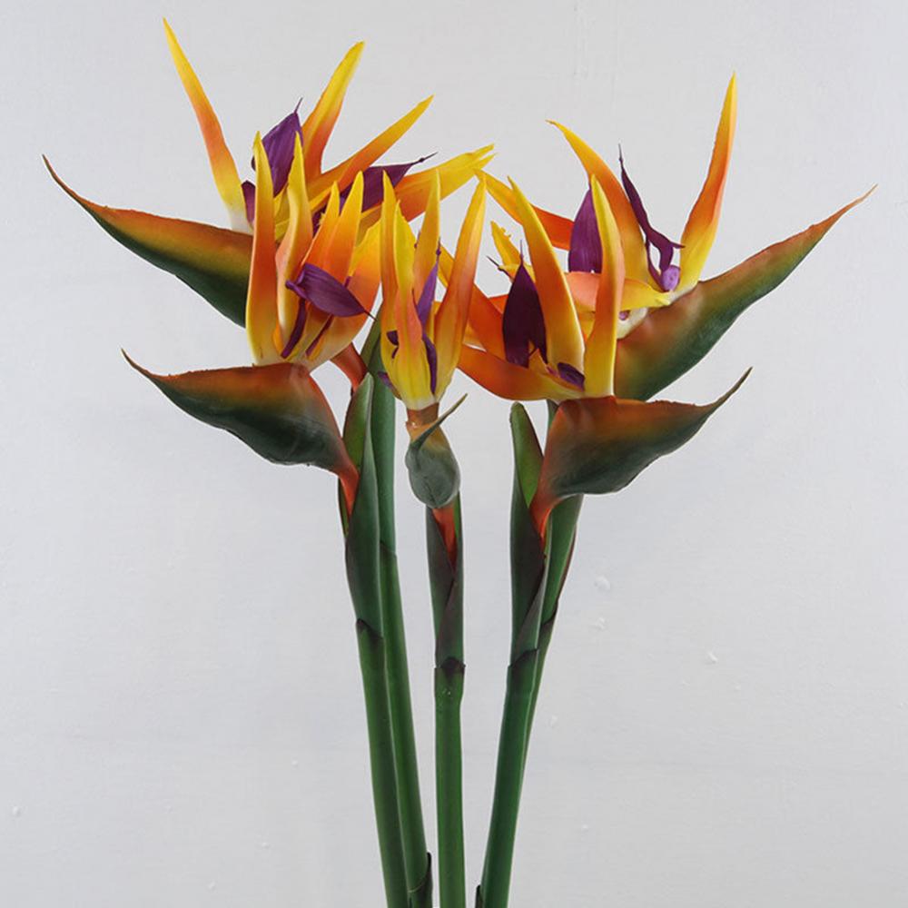 Bird Paradise Strelitzia - 1pc 80cm Blume Paradiesvogel Künstliche Blume
