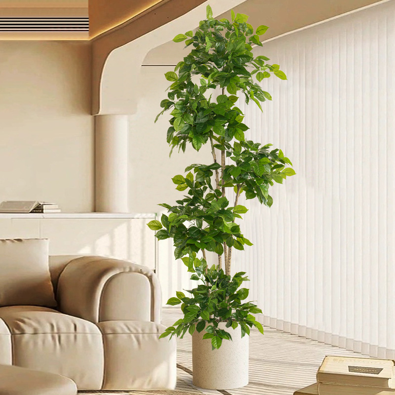 Ficus Lyrata Tree - 2-78 Zoll große gefälschte Pflanzen künstliche
