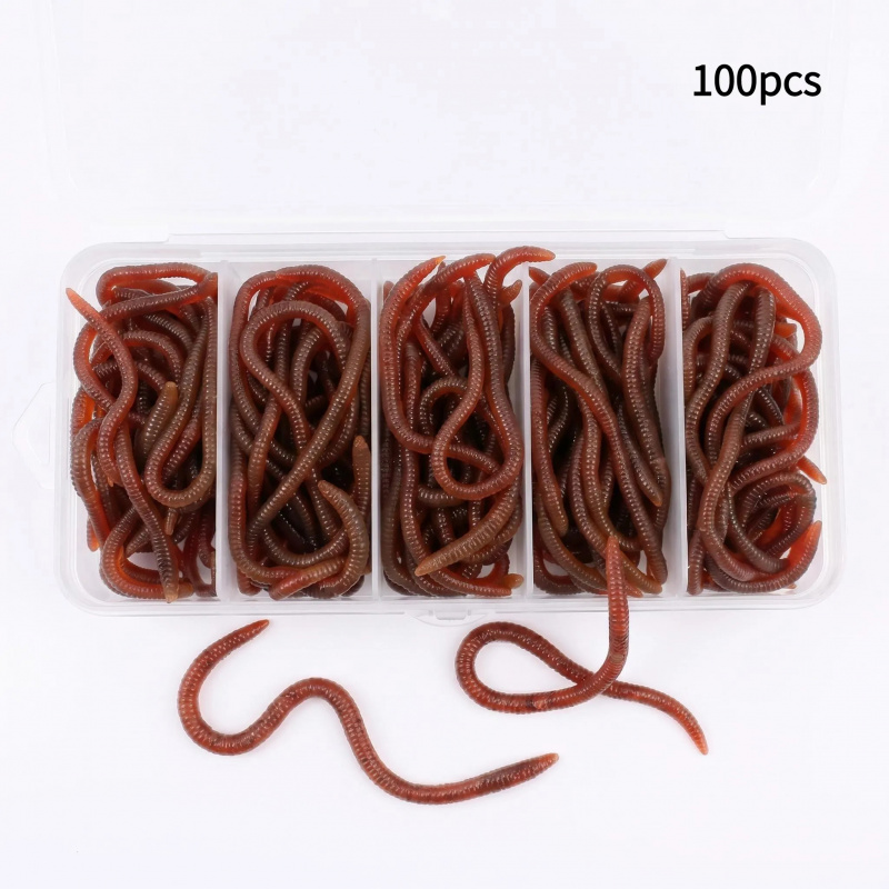 Aglaonema Red - 100 Stück Weiche Köder für Barsch