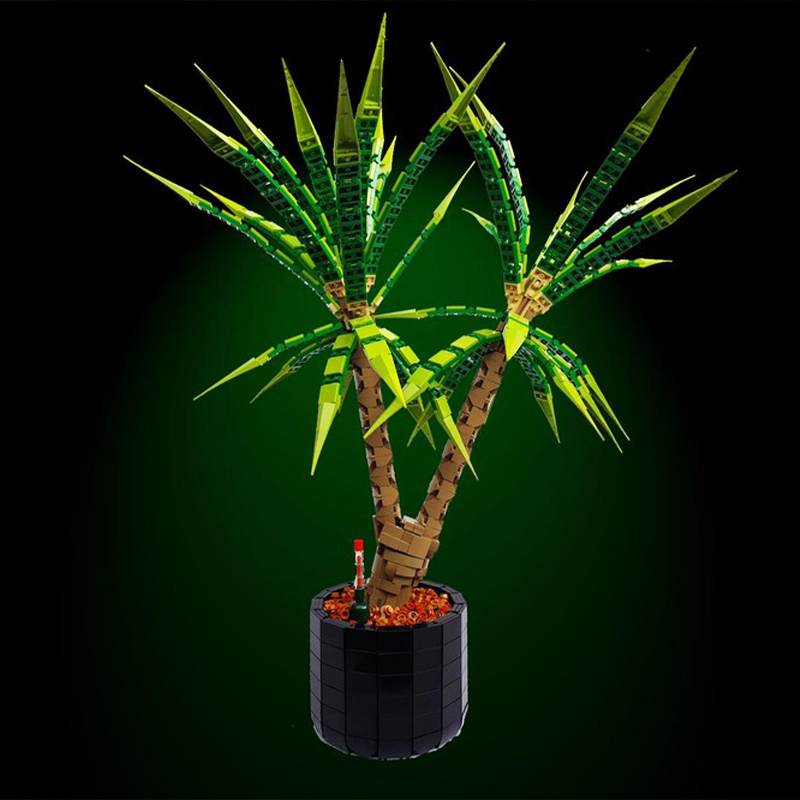 1961-teiliges MOC Mittelalterl – Dracaena Marginata Bewertung und Preis