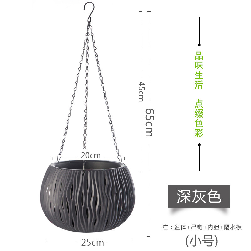 Verstärkter Kunststoff-Rattan- – Spider Plant Hanging Bewertung und Preis