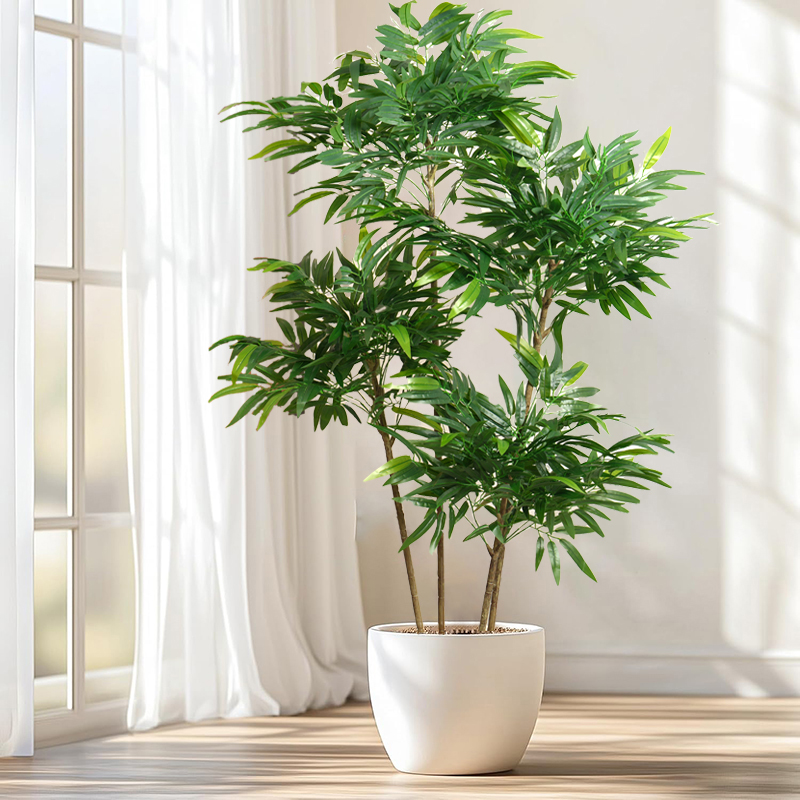 80-180cm große künstliche Bamb – Ficus Lyrata Tree Bewertung und Preis