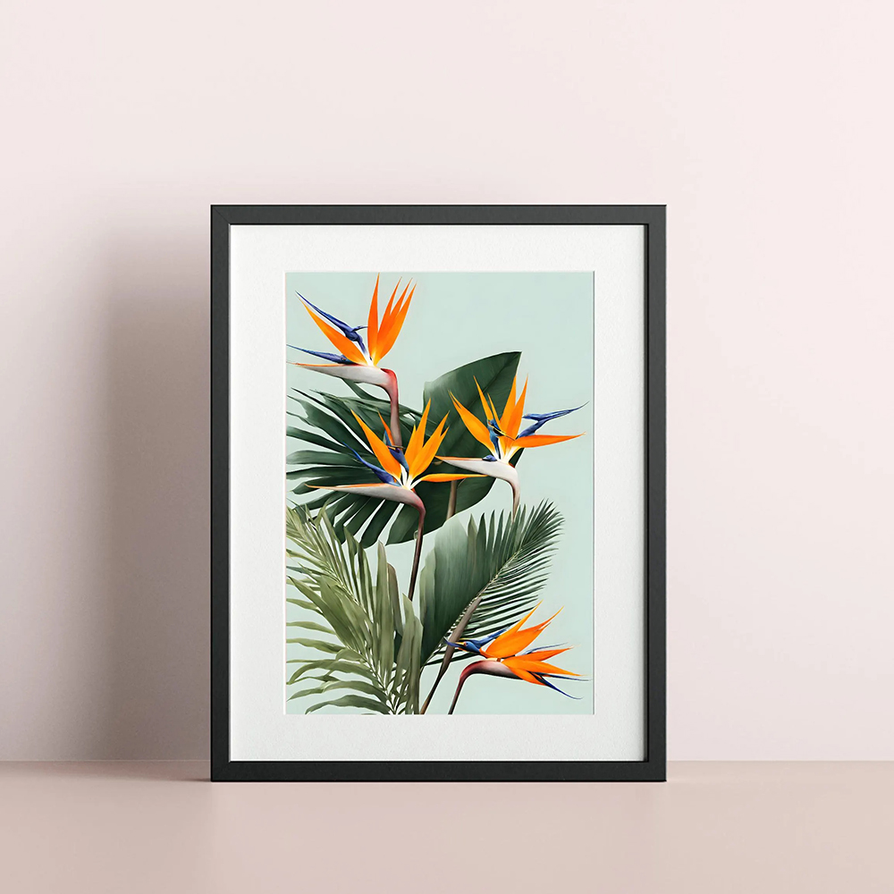 Wandkunst „Vogel des Paradiese – Bird Paradise Strelitzia Bewertung und Preis