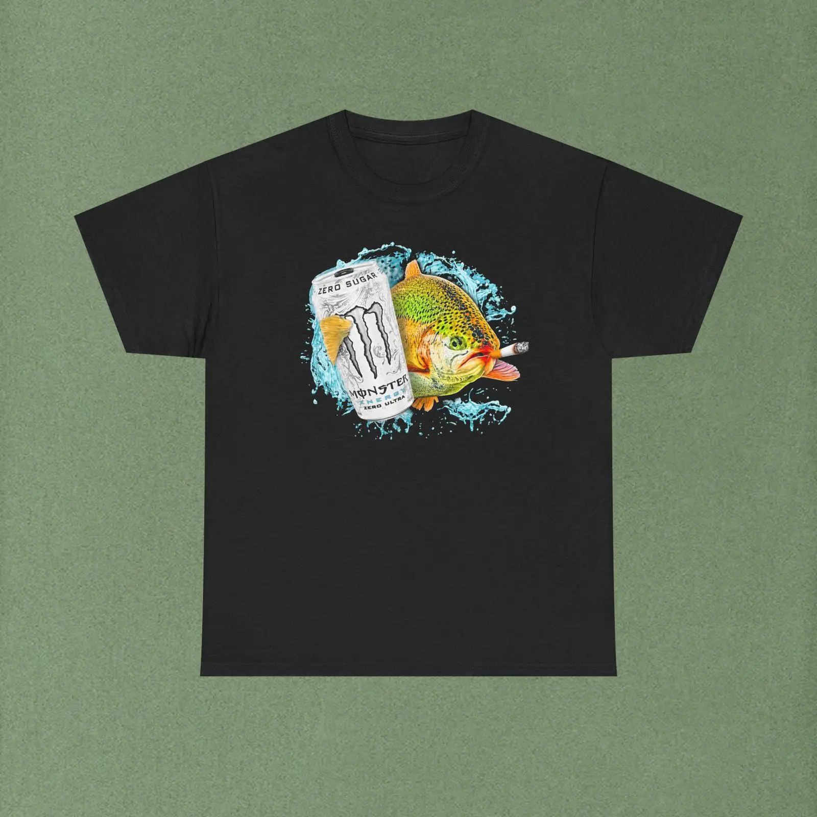 Weißes Monsterfisch-T-Shirt im – Monstera Adansonii Bewertung und Preis