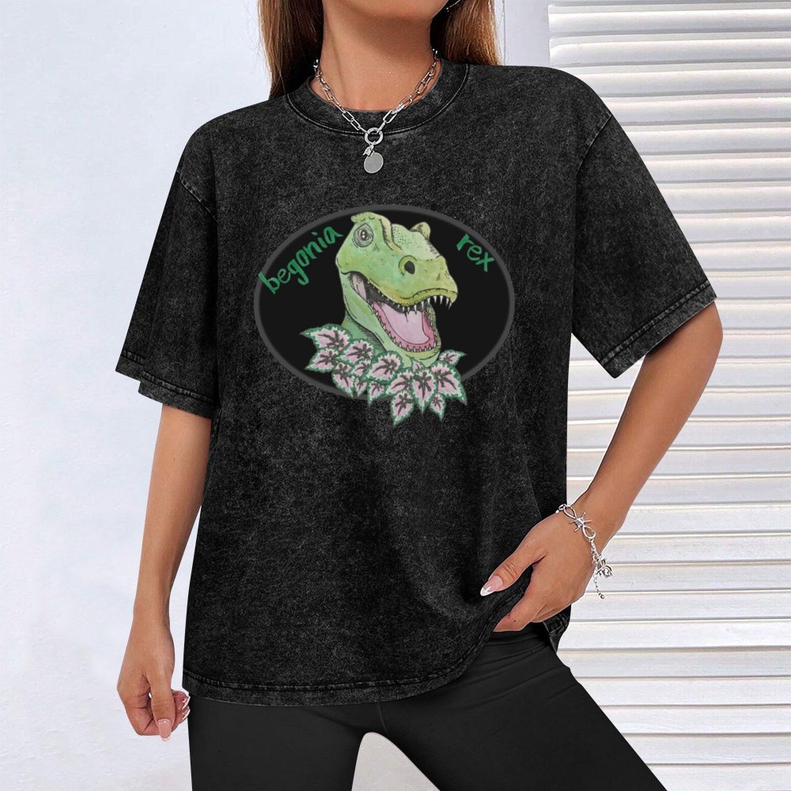 T rex begonia T-Shirt Big and  – Begonia Rex Bewertung und Preis